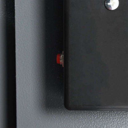 Digital Safe with Lock Dark grey 31 x 35 x 50 cm Steel