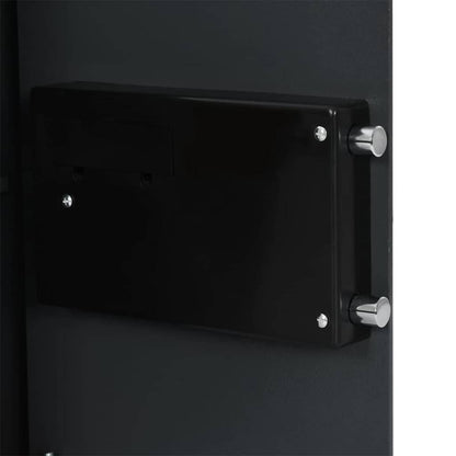 Digital Safe with Lock Dark grey 31 x 35 x 50 cm Steel