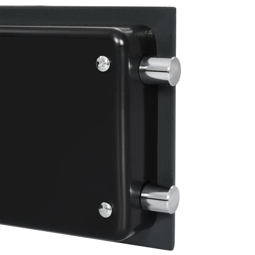 Digital Safe with Lock Dark grey 42 x 37 x 20 cm Steel