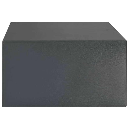 Digital Safe with Lock Dark grey 42 x 37 x 20 cm Steel