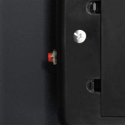 Digital Safe with Lock Dark grey 35 x 31 x 80 cm Steel