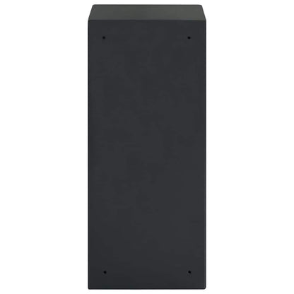 Digital Safe with Lock Dark grey 35 x 31 x 80 cm Steel