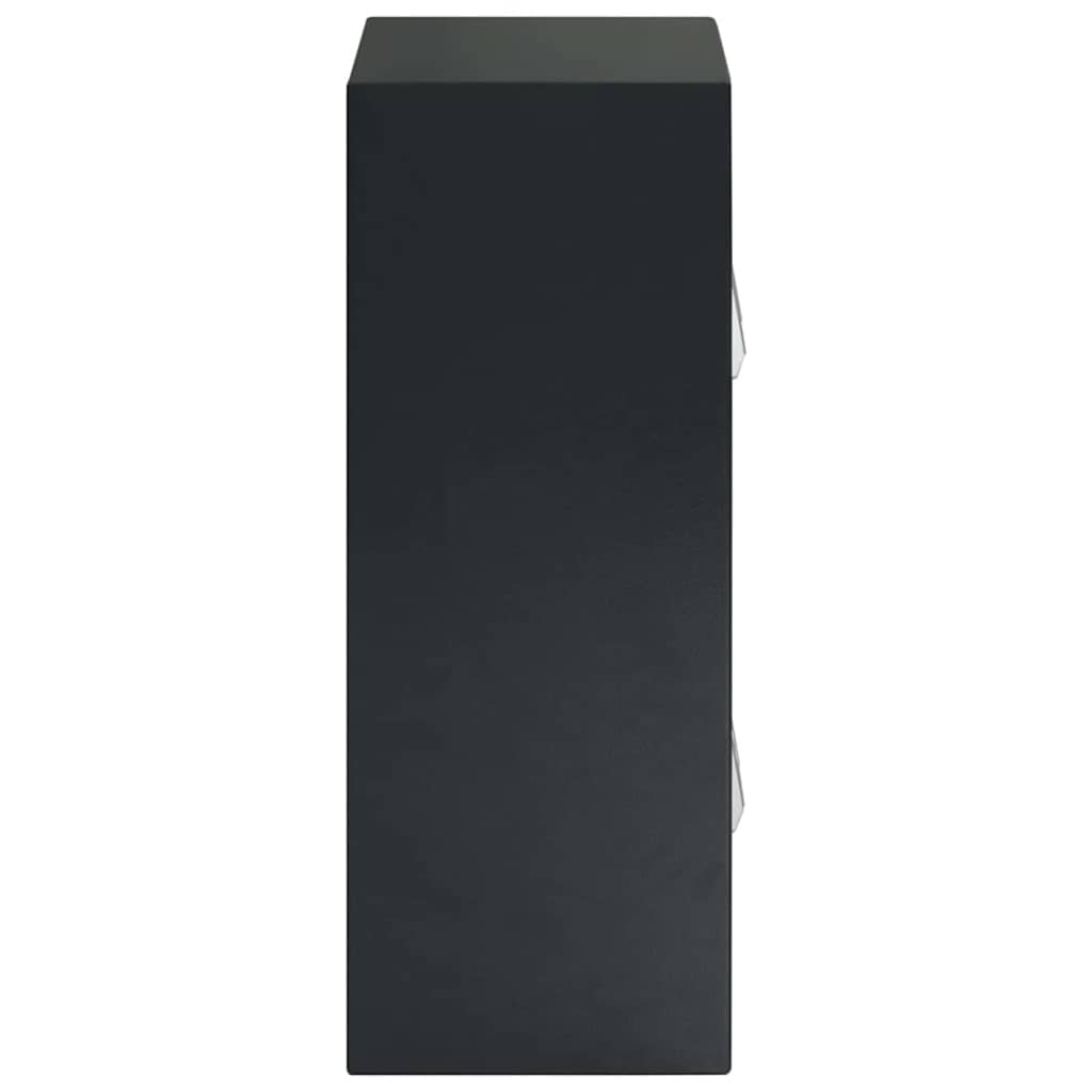 Digital Safe with Lock Dark grey 35 x 31 x 80 cm Steel