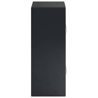 Digital Safe with Lock Dark grey 35 x 31 x 80 cm Steel