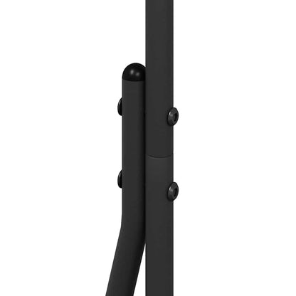 Clothes Rack Black 62 x 48 x 158 cm Steel
