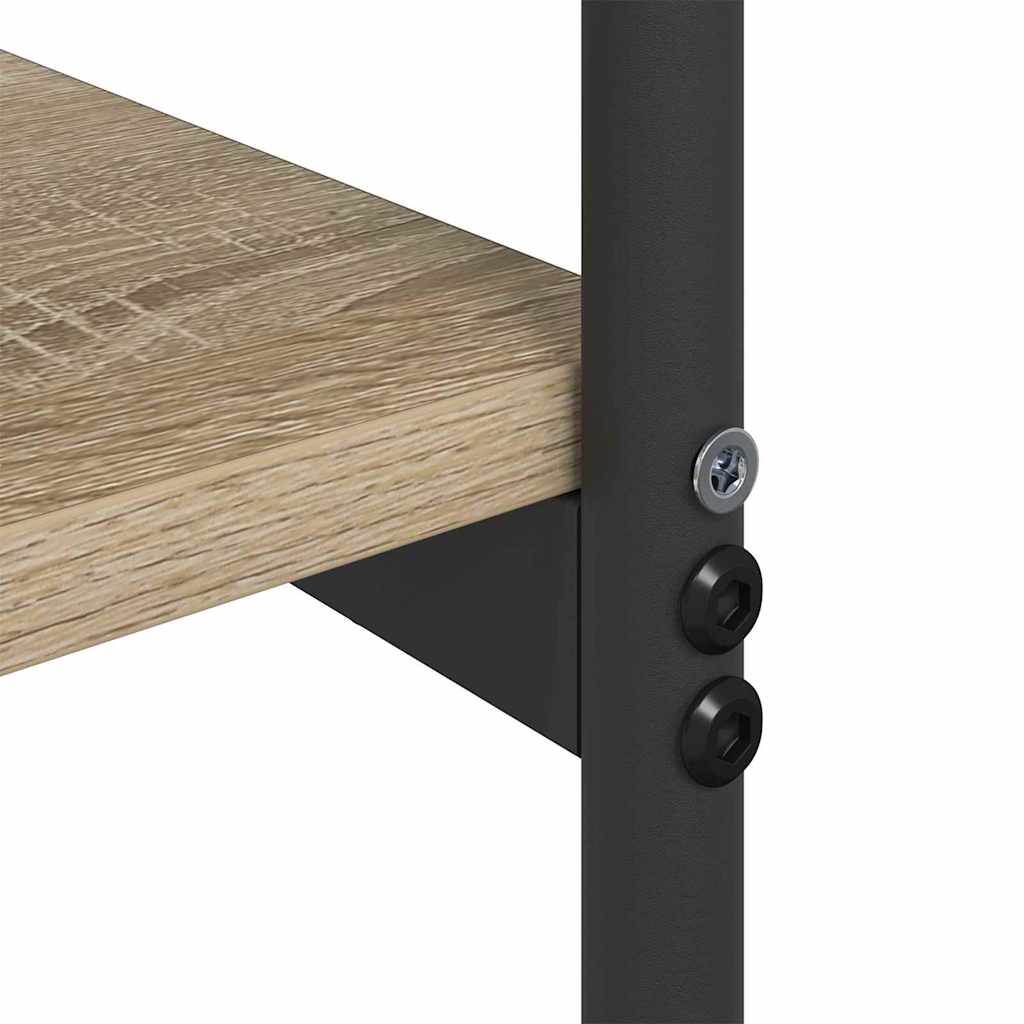 Console Table Sonoma oak 101 x 35 x 80.5 cm Engineered wood