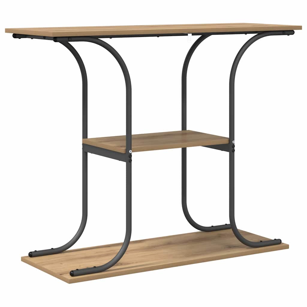 Console Table Artisan oak 101 x 35 x 80.5 cm Engineered wood