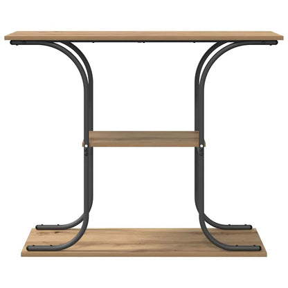 Console Table Artisan oak 101 x 35 x 80.5 cm Engineered wood