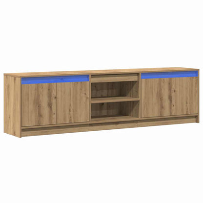 TV Cabinet Brown 180 x 34 x 50 cm Engineered wood