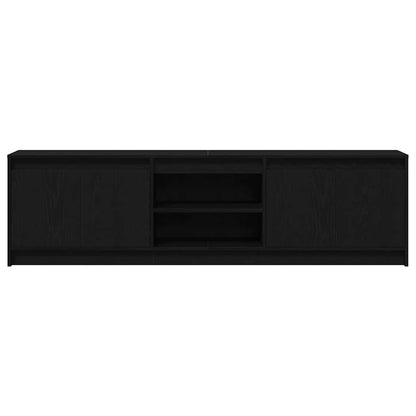 TV Cabinet Black 180 x 34 x 50 cm Engineered wood