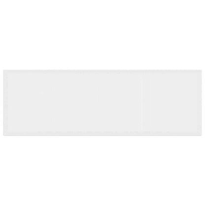Garden Table White 300 x 100 x 73 cm Poly Rattan