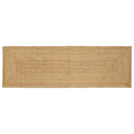Rug Beige 80 x 400 cm Jute
