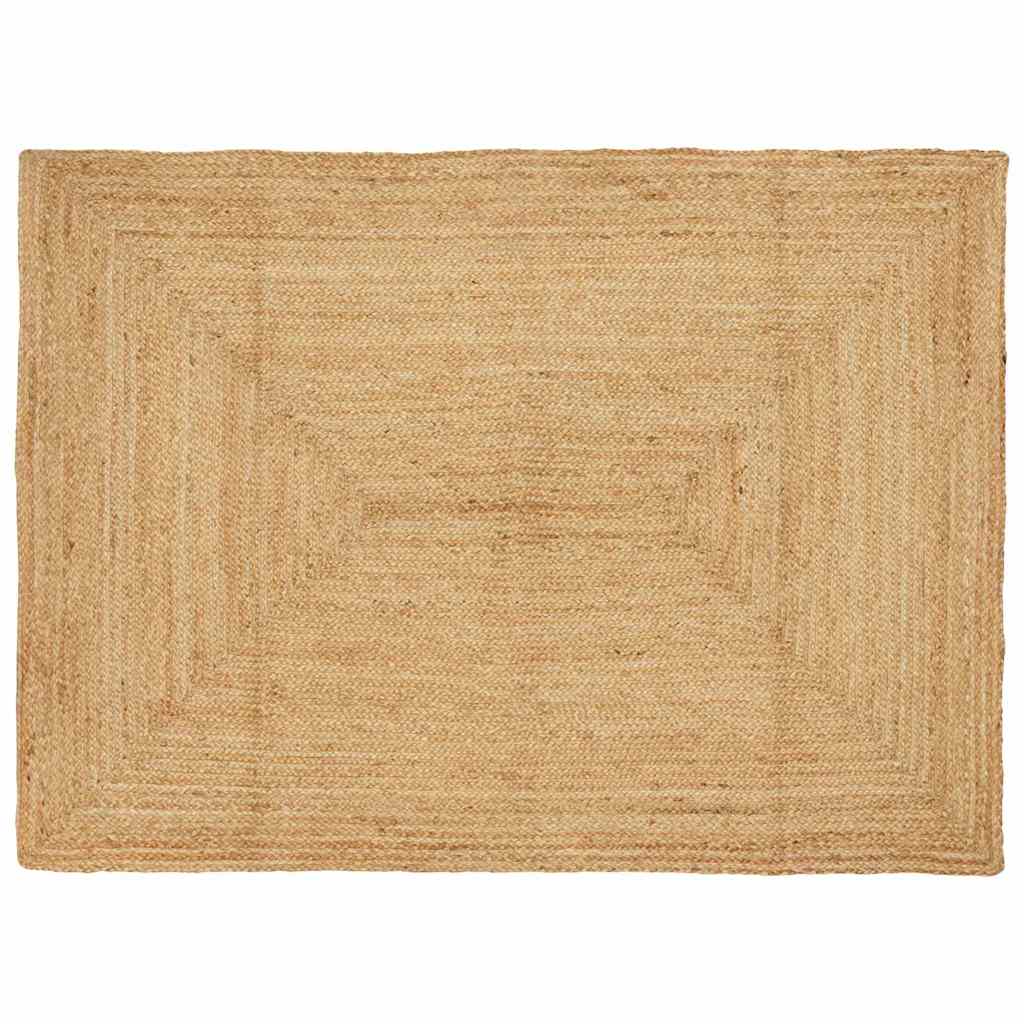 Rug Beige 120 x 170 cm Jute