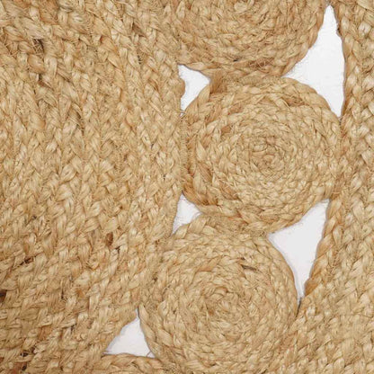 Rug Beige 122 x 183 cm Jute