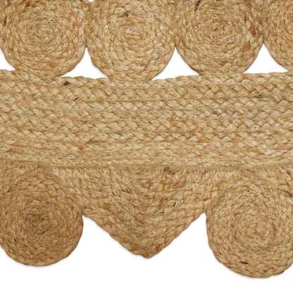 Rug Beige 122 x 183 cm Jute