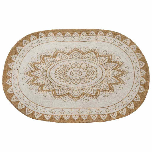 Rug Brown 100 x 152 cm Jute