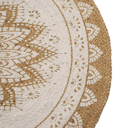 Rug Brown 122 x 183 cm Jute