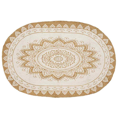 Rug Brown 205 x 305 cm Jute