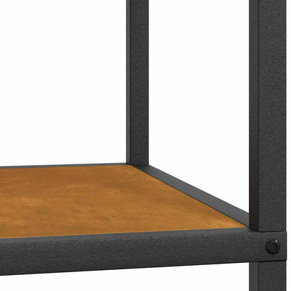 Kitchen Storage Shelf with Shelf Rusty Weathering steel