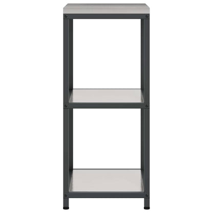 Kitchen Storage Shelf with Shelf Silver Stainless steel