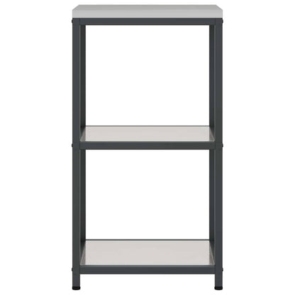 Kitchen Storage Shelf with Shelf Silver Stainless steel