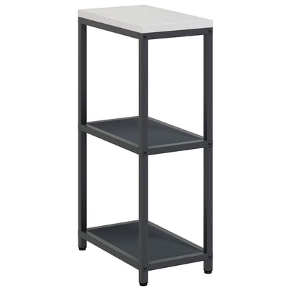 Kitchen Storage Shelf with Shelf with Storage Anthracite Steel