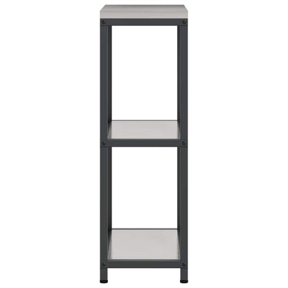 Kitchen Storage Shelf with Shelf Silver Stainless steel