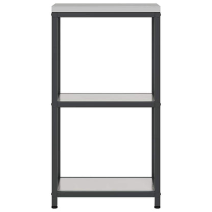 Kitchen Storage Shelf with Shelf Silver Stainless steel