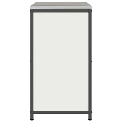 Kitchen Storage Cabinet with Shelf with Storage White Steel