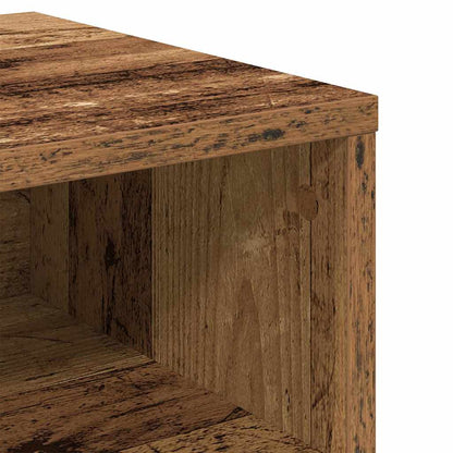 Bedside Cabinet 2 pcs Old wood 40 x 40 x 30 cm Engineered wood