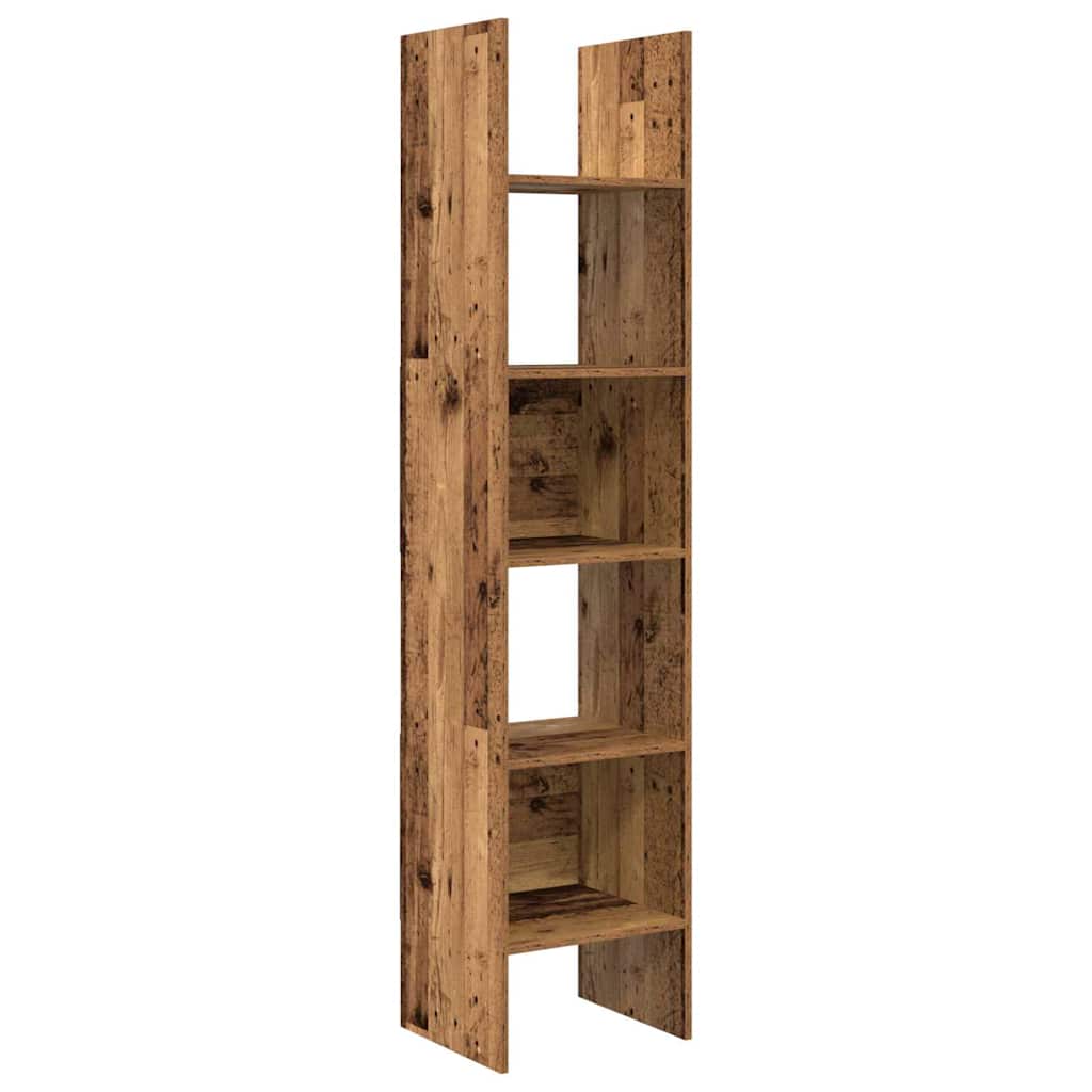 Book Cabinet Old wood 40 x 35 x 180 cm Engineered Wood