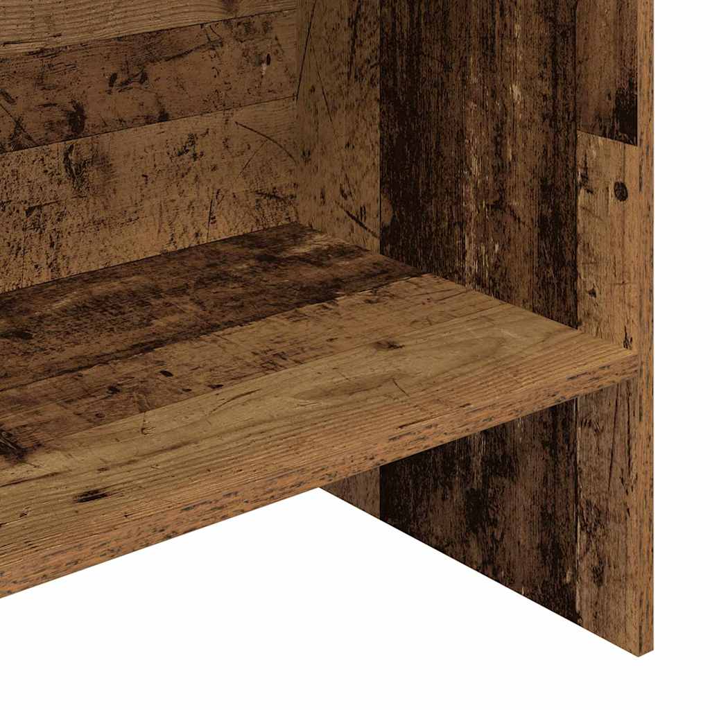 Book Cabinet Old wood 60 x 35 x 180 cm Engineered wood