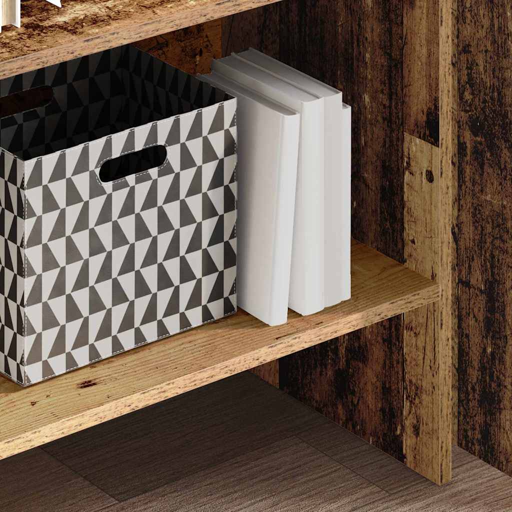 Book Cabinet Old wood 60 x 35 x 180 cm Engineered wood