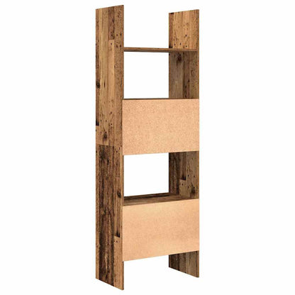 Book Cabinet Old wood 60 x 35 x 180 cm Engineered wood