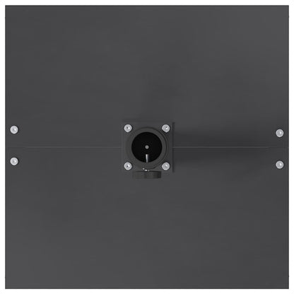 Outdoor Umbrella Base Dark grey 45 x 45 x 31 cm Steel