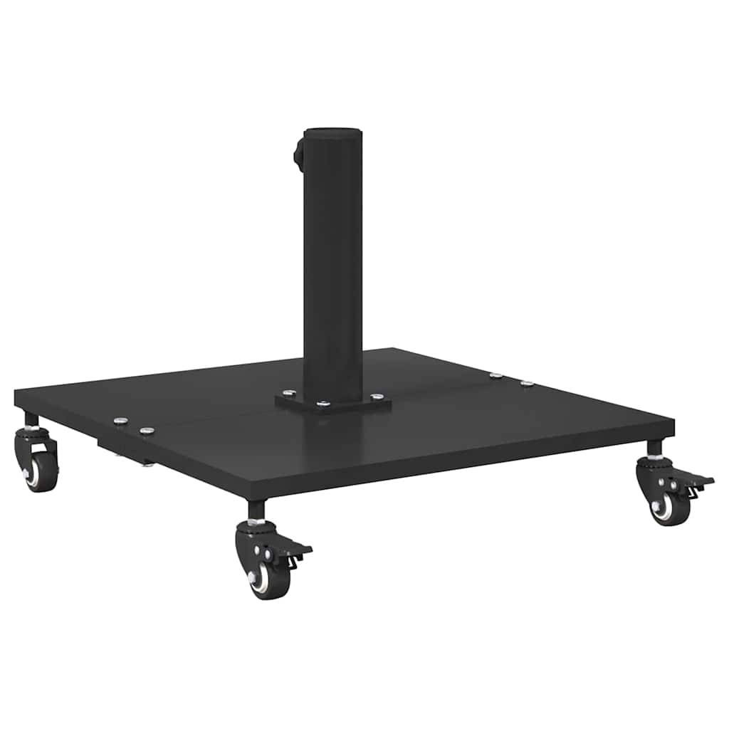 Outdoor Umbrella Base Black 45 x 45 x 31 cm Steel