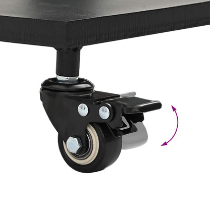 Outdoor Umbrella Base Black 45 x 45 x 31 cm Steel