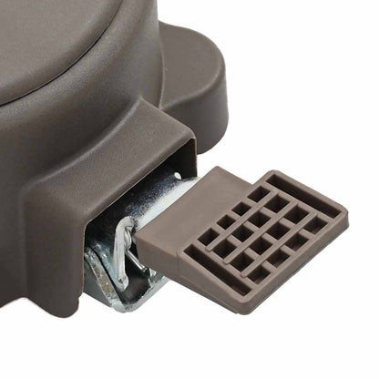 Swivel Pedal Silver 22 x 14 x 6 cm Steel