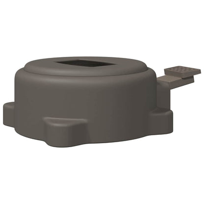 Swivel Pedal Silver 22 x 14 x 6 cm Steel