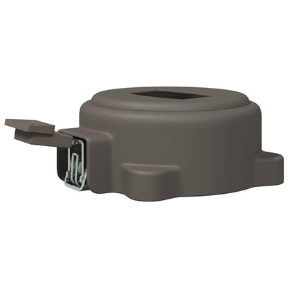 Swivel Pedal Silver 22 x 14 x 6 cm Steel