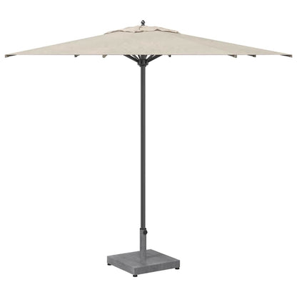 Outdoor Umbrella Base Dark grey wood look 45 x 45 x 31.5 cm