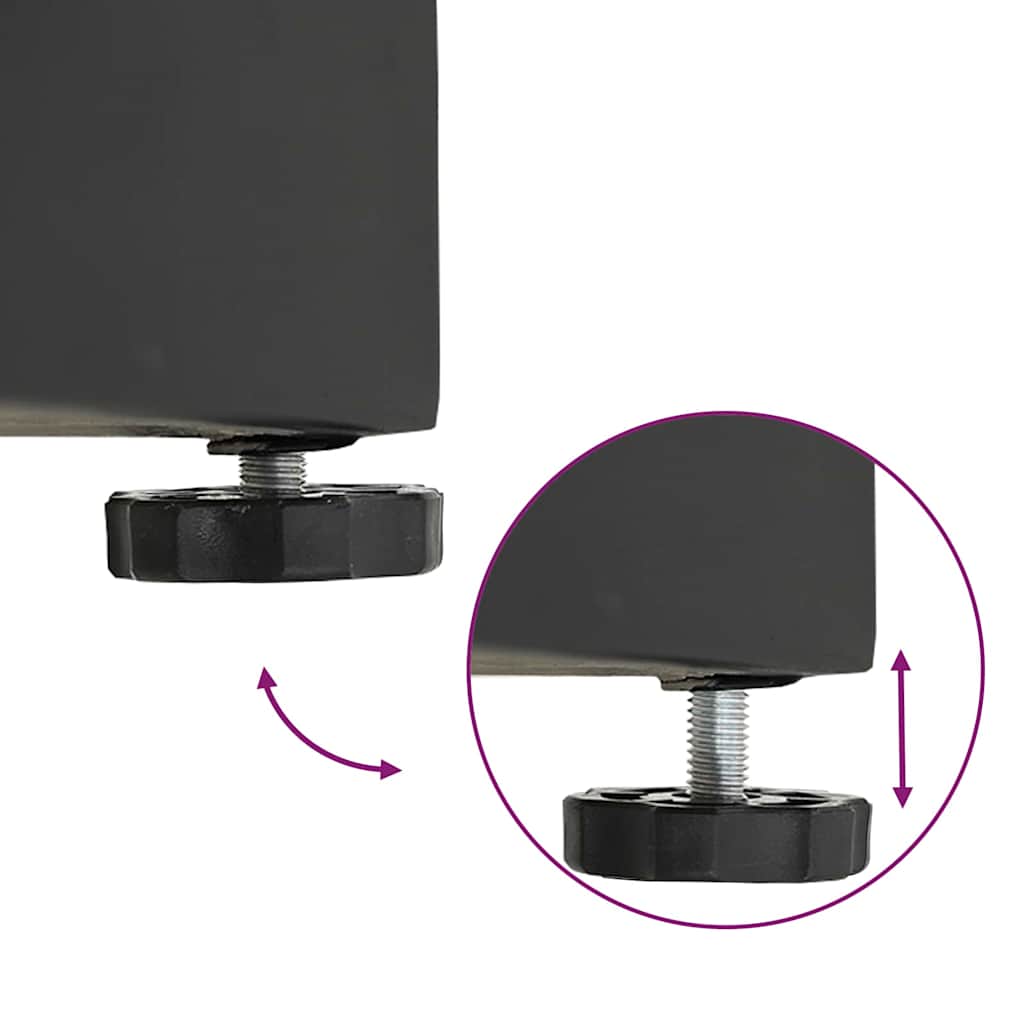 Outdoor Umbrella Base Black 45 x 45 x 31.5 cm Steel , Concrete