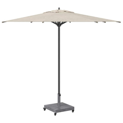 Outdoor Umbrella Base Dark grey wood look 45 x 45 x 31.5 cm