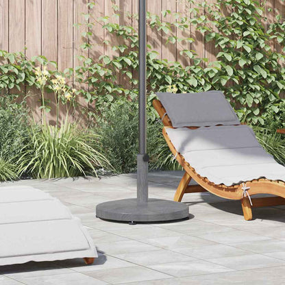 Outdoor Umbrella Base Dark grey wood look 48 x 48 x 32 cm