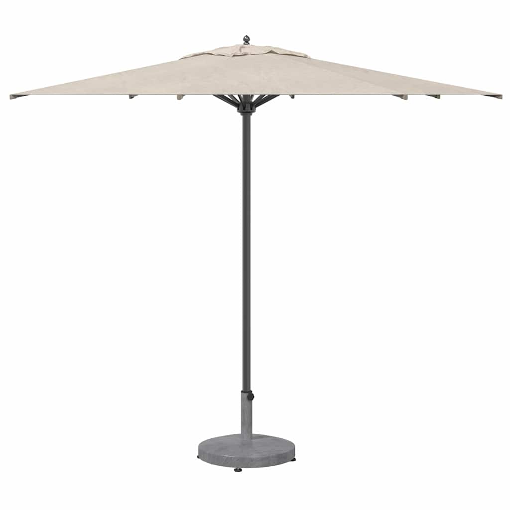 Outdoor Umbrella Base Dark grey wood look 48 x 48 x 32 cm