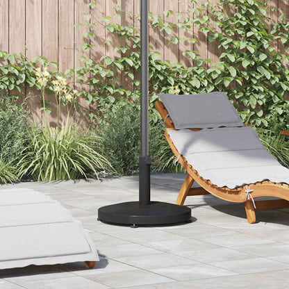 Outdoor Umbrella Base Black 48 x 48 x 32 cm Steel, Concrete