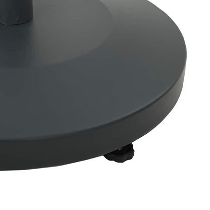 Outdoor Umbrella Base Dark grey 48 x 48 x 32 cm Steel, Concrete