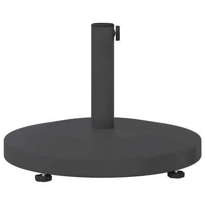 Outdoor Umbrella Base Dark grey 48 x 48 x 32 cm Steel, Concrete