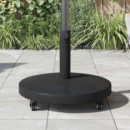 Outdoor Umbrella Base Black 48 x 48 x 32 cm Steel, Concrete
