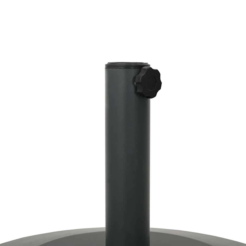 Outdoor Umbrella Base Dark grey 48 x 48 x 32 cm Steel, Concrete